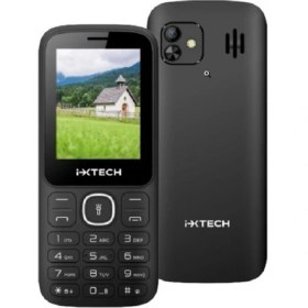 Resim Ixtech IX-023 Çift Sim Kartlı Kameralı Siyah Tuşlu Cep Telefonu Siyah 