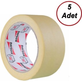 Resim 5 Adet Dayson Maskeleme Bandı Kağıt Bant 36 mm x 35 mt 
