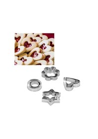 Resim Kek Kalıbı - Bisküvi Kalıbı - Fondan Kalıbı 12 Adet Evv-elexlby15 Çok Renkli 