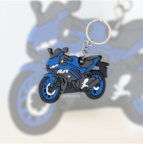 Resim Lambbos Yamaha Yzfr25 Anahtarlık Mavi Özel Seri 