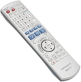 Resim AULCMEET EUR7659Y70 Yedek Uzaktan Kumanda Panasonic DVD VHS Recorder VCR HDMI Combo DMR-ES45VS DMR-ES35V DMR-ES45 DMR-ES46 DMR-ES46V DMR-ES46VS DMR-ES45V ile Uyumlu 