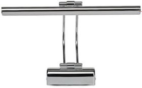 Resim Merwish Enerji Tasarruflu Flüt Led Aplik Banyo Tablo Çalışma Masası Duvar Sanat Eseri Ayna Dekoratif ve Modern Aydınlatma 35 Cm Elektrikli 6500k Beyaz Işık (Gümüş(Krom)) 