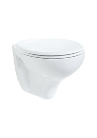 Resim Creavit Perla Asma Klozet Beyaz Tp320 + Kc3000 Kapaklı 