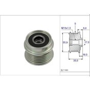 Resim VALEO 588051 ALTERNATÖR KASNAĞI PASSAT / A4 A6 1.9 TDI 1.9 DTI 