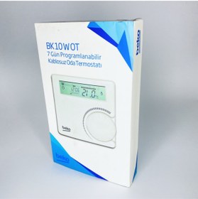 Resim Beko Bk10w Ot Kablosuz Oda Termostatı 