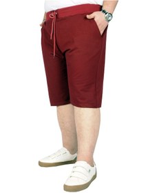 Resim Mode Xl Büyük Beden Erkek Kapri Straight Basic 20500 Bordo 