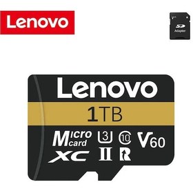 Resim Lenovo 2tb Mini Hafıza Kartı 256gb 128gb Mikro Sd Kart Class10 Tf Kart 1tb 1tb 