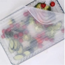 Resim Özbience Pratik ve Sızdırmaz Silikon Kapak, Çok Amaçlı Borcam Kapağı 