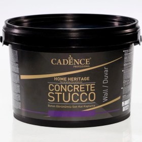 Resim Cadence Beton Dekoratif Kaplama ( Concrete Stucco ) Gri Ince 3 kg 