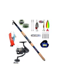 Resim Revenger Rv-40 Piranha Ultimate 210cm 50-100gr Turna Spin Olta Takımı Seti 