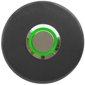 Resim Lockway Z-101ay Antresit Paslanmaz Tek Kontak Zil Butonu Yeşil Led 