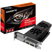 Resim Gigabyte AMD Radeon RX 6400 D6 Low Profile 4G GV-R64D6-4GL 4 GB GDDR6 64 Bit Ekran Kartı Gigabyte