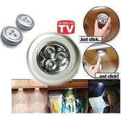 Resim Bifirsat Led Dokunmatik Oto Bagaj Mutfak Banyo Dolap Içi Aydınlatma Spot Gece Lamba 2 Adet 