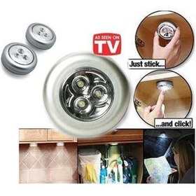 Resim Bifirsat Led Dokunmatik Oto Bagaj Mutfak Banyo Dolap Içi Aydınlatma Spot Gece Lamba 2 Adet 
