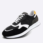 Resim Fosco Hakiki Deri Sneaker Erkek Ayakkabı Siyah 9900 