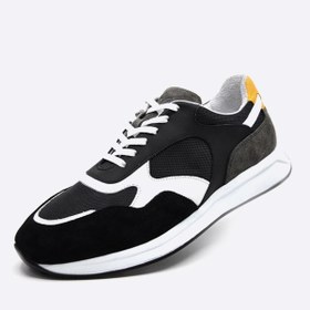 Resim Fosco Hakiki Deri Sneaker Erkek Ayakkabı Siyah 9900 