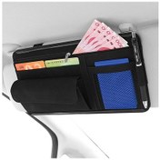 Resim Cbtx De Ran Fu Araba Gölge Gözlük Kutusu Saklama Çantası Araba Çevirme Kürk Tutkal Kutusu Fermuar Kart Çantası Siyah 