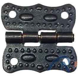 Resim Papatya Menteşe - Küçük 20x20 Mm, Antik, 100 Adet 