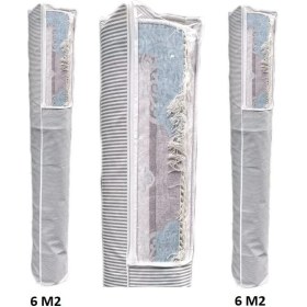 Resim EkoAlışverişDünyam Halı Hurcu 2li Set Halı Hurcu Pencereli Halı Hurcu 6 M2 x 2 