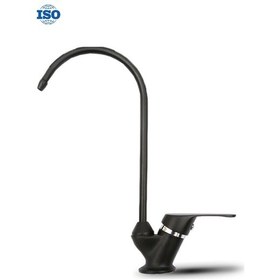 Resim WaterMelon Su Arıtma Cihazı Lüks Avrupa Ankastre Siyah Renk Fırın Boya Özel Tasarım Musluk 