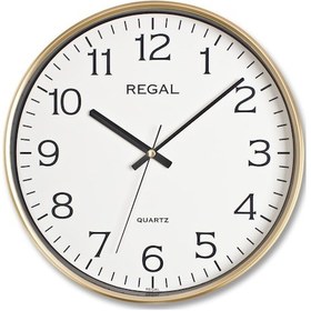 Resim 0250 Gı Ince Çerçeve Slim Duvar Saati (429176676) Bej 