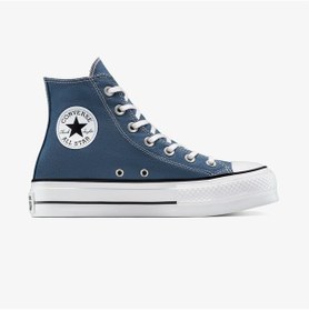 Resim Converse Chuck Taylor All Star Lift Platform Limited Kadın Mavi Sneaker A12957c Mavi 