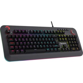 Resim Gamepower Starscream 60M Rgb Kırmızı Switch 60 Milyon Almanca Q USB Suya Dayanıklı Optik Mekanik Gaming Klavye 