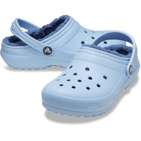 Resim Crocs Classic Lined Clog K Kız Çocuk Mavi Terlik 