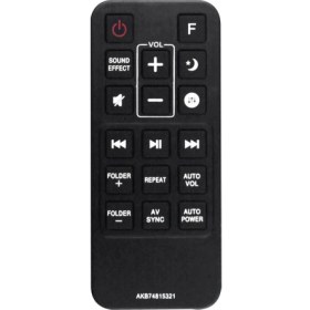 Resim Sanning Lg Soundbar SH5B SJ5Y SPJ5B-W SJ4Y SPJ4B-W Için AKB74815321 Uzaktan Kumandayı Değiştirin (Yurt Dışından) 