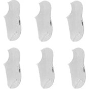 Resim Ozzy Socks Kadın Beyaz Bambu Görünmez (Sneaker) Spor Ayakkabı Çorabı 