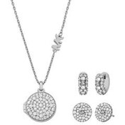 Resim Michael Kors MKC1700SET Kadın Kolye ve Küpe Seti 