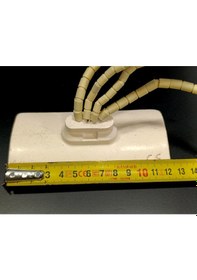 Resim İnfrared Seramik Isıtıcı Rezistans Konkav 122x60mm 400w 230v Beyaz Renk Hsc Model 1 Adet 