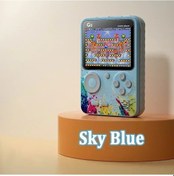 Resim 500 Dahili Klasik Oyun İle G5 Retro Elde Taşınabilir Oyun 