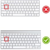 Resim Siyah Klavye Kılıfı Apple Magic Keyboard-1 A1314 Ile Uyumlu F-türkçe Daktilotip Baskı McStorey