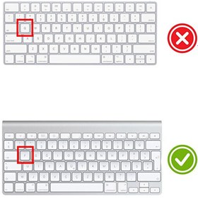 Resim Siyah Klavye Kılıfı Apple Magic Keyboard-1 A1314 Ile Uyumlu F-türkçe Daktilotip Baskı 