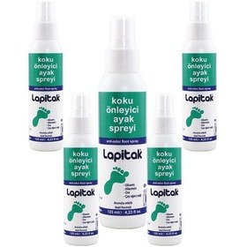 Resim Lapitak Koku Önleyici Ayak Spreyi 5 x 125 ML 