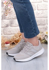 Resim Jump 35132 Hafif Rahat Orijinal Ürün Sneaker Kadın Spor Ayakkabı Krem 