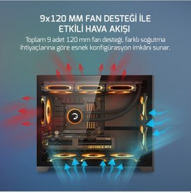 Resim Gamepower Warcry Ronin 3xargb Fan 650w 80+ Bronze Micro-atx Gaming Oyuncu Kasa 