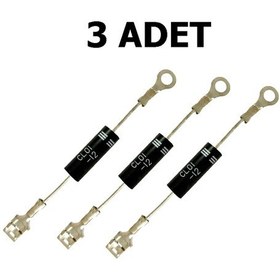 Resim 3 Adet Hvm12 Cl01-12 Mikrodalga Fırın Yüksek Gerilim Diyotu 