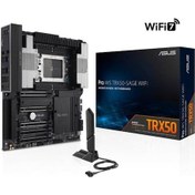 Resim Asus Pro WS TRX50 Sage Wifi AMD TRX50 6400 MHz DDR5 Atx Anakart 