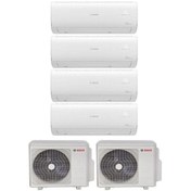 Resim Bosch Multi Split İnverter Klima 64000 Btu Dış 42+42 + 4 İç Ünite 12000 + 12000 + 12000 + 24000 Btu 