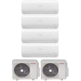 Resim Bosch Multi Split İnverter Klima 64000 Btu Dış 42+42 + 4 İç Ünite 12000 + 12000 + 12000 + 24000 Btu 