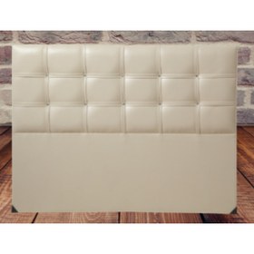 Resim BENGİ TİCARET Başlık 14276 Alc Çigdem 150 lik Çift Kişilik Suni Deri Krem Eko Başlık 