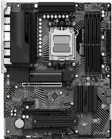 Resim ASRock X670E PG Lightning ATX Anakart AMD AM5 Ryzen 8000 ve 7000, DDR5, 4x M.2 SSD, 4K 120Hz, AMD Expo, USB Type-C 