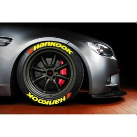 Resim Lastik Yazısı 8Xli Hankook Stıker 1.Sınıf Kalite Solmaz 