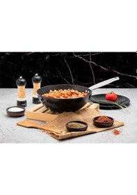 Resim Evimsaray Zest Gusto Granit Wok Tava 24 Cm 