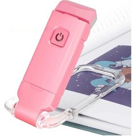 Resim Taboshangwuled Klipsli Kitap Okuma Lambası, Usb Şarjlı, Göz Korumalı, Gece Aydınlatma Greenamber Amber 
