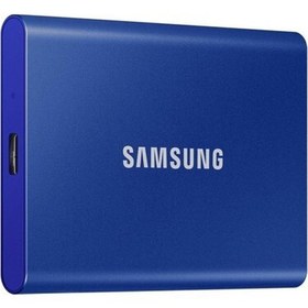 Resim Universal Samsung 500GB T7 Usb3.2 1050MB-1000MB-S Taşınabilir SSD Mavi MU-PC500H-WW 