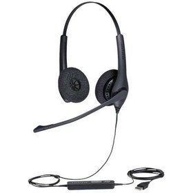 Resim Jabra BIZ 1500 USB Duo MS Kulak Üstü Kulaklık (Jabra Türkiye Garantili) 