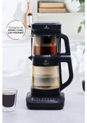 Resim Karaca Robotea Pro 4 in 1 Konuşan Renkli Camlı Çay Makinesi 